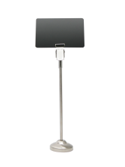 Stojánek Evolis kovový pro cenovky nerez výška 18cm AC000015 (1 sada 5ks)