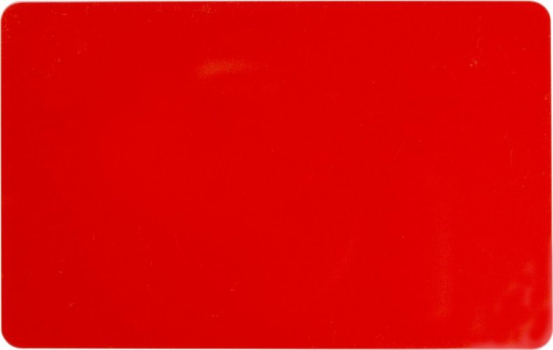 Plastové karty PVC 0.76 mm červené 104523-130 (500 ks)