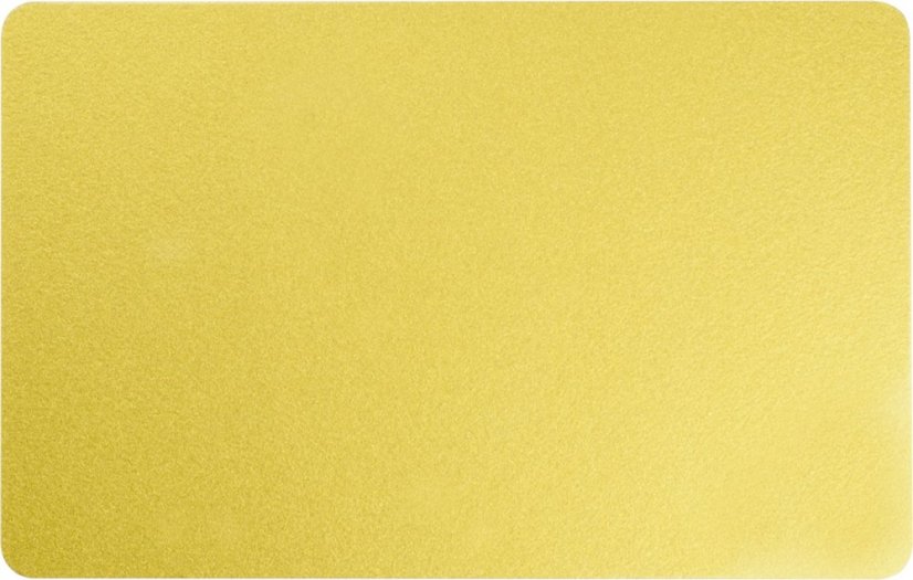 Plastové karty PVC 0.76 mm zlaté (100 ks)
