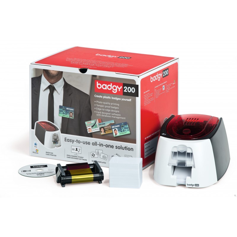 Evolis Badgy200 kompletní sada pro tisk karet