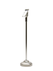Stojánek Evolis kovový pro cenovky nerez výška 18cm AC000015 (1 sada 5ks)