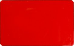 Plastové karty PVC 0.76 mm červené 104523-130 (500 ks)