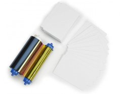 Zebra ZC10L media kit, karty s otvorem