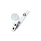 Klips kovový krokodýlek – odolný