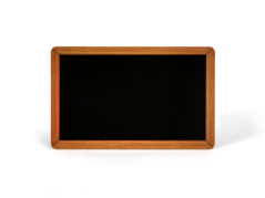 Plastové karty PVC-U 0.76 mm – černá matná karta, design tabule (100 ks)