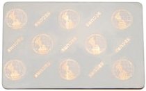 Hologramové plastové karty Zebra PVC kompozitní 0.76 mm – 104524-120 (500ks)